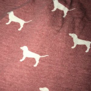 Pink sleeping shorts